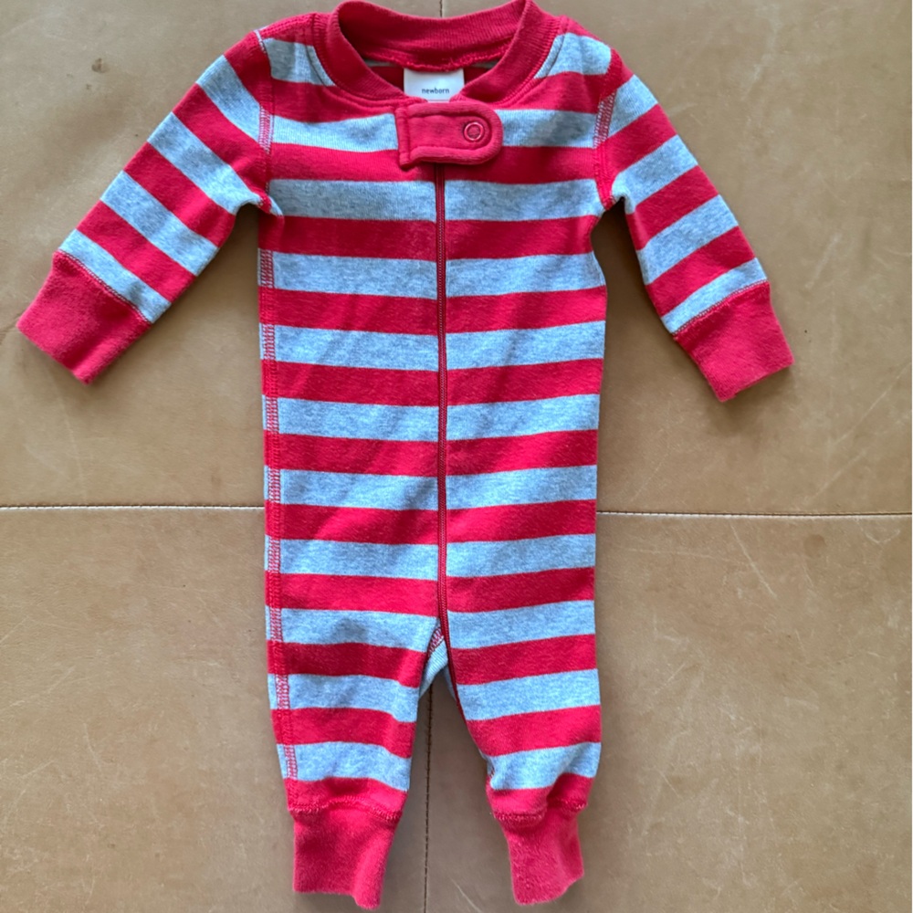 ❤️$10 FLASH SALE❤️Hanna Anderson Organic cotton Coverall newborn